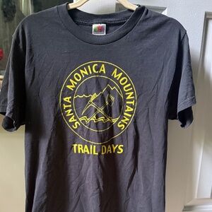 Santa Monica Mountain Trail Days Tee Size M